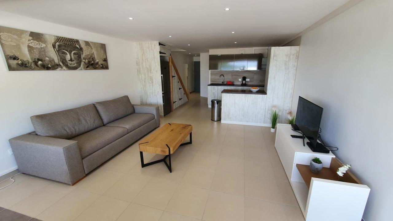 Pinel Superbe Appartement En Residence Vue Mer Cul de Sac Exterior photo