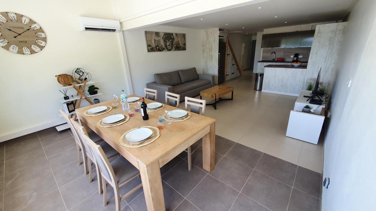 Pinel Superbe Appartement En Residence Vue Mer Cul de Sac Exterior photo